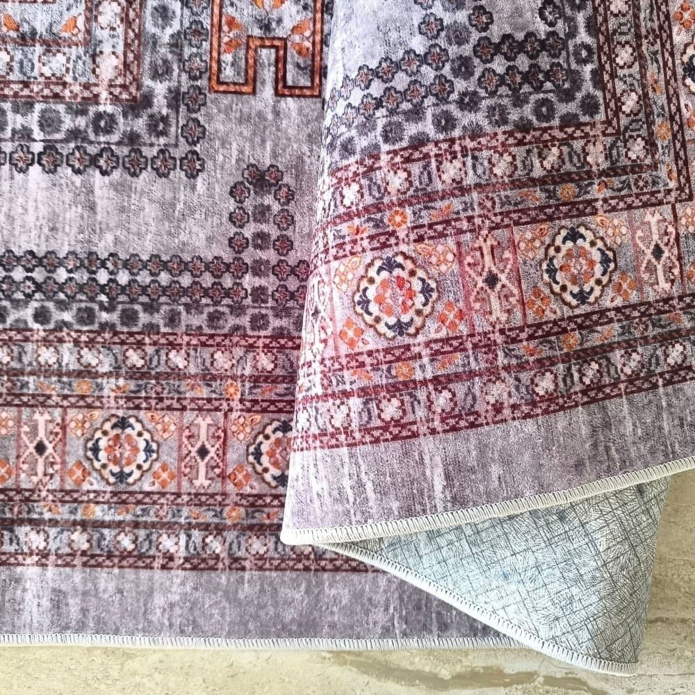 Luxusní vintage koberec s orientálním vzorem 5