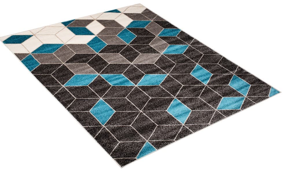 Moderní koberec s geometrickým vzorem 7