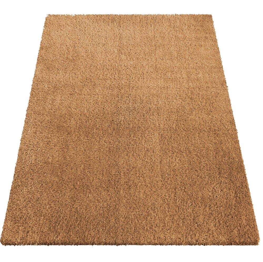 Shaggy koberec s vysokým vlasem světle hnědý 3