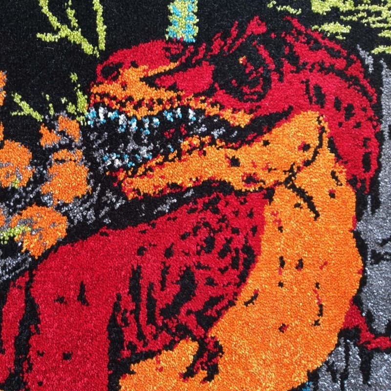 Moderní koberec do dětského pokoje s dokonalým motivem dinosaurů 4