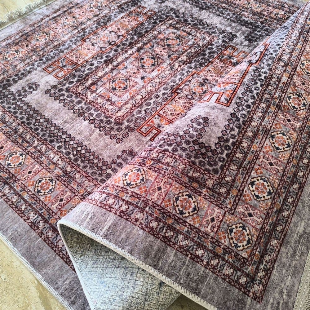Luxusní vintage koberec s orientálním vzorem 6
