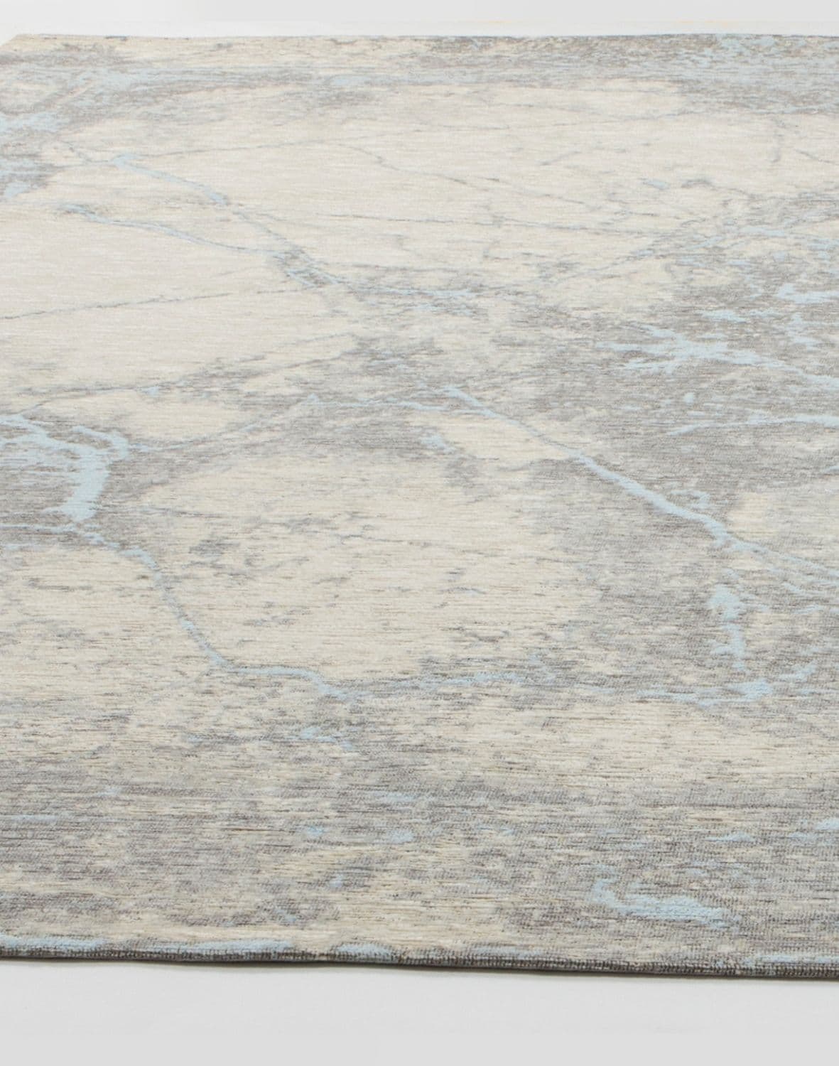 Koberec do obývacího pokoje Deco Rugs Grey Blue Net (4528), odolný vůči skvrnám, béžovo-modrý 5