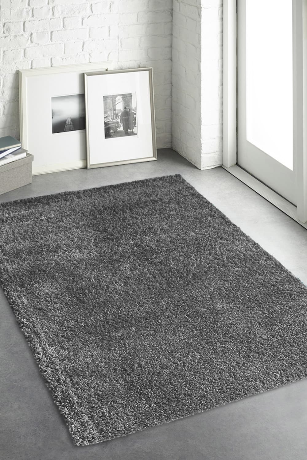 Kusový koberec LIFE SHAGGY 1500 grey 2