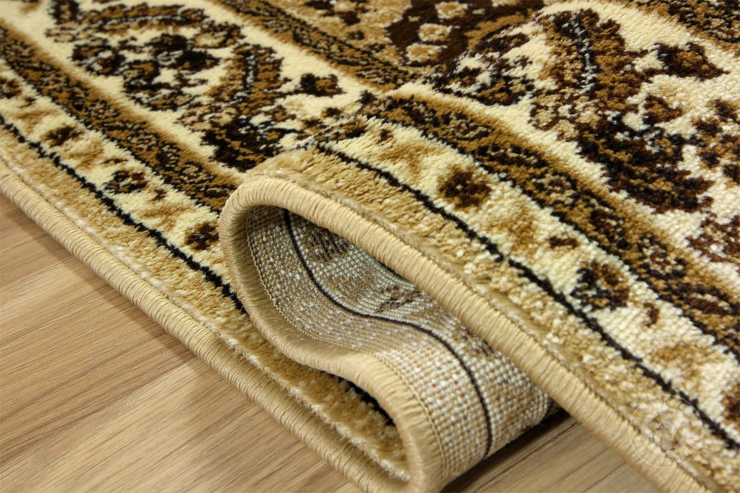 Kusový koberec Medailon 6985A Beige 6