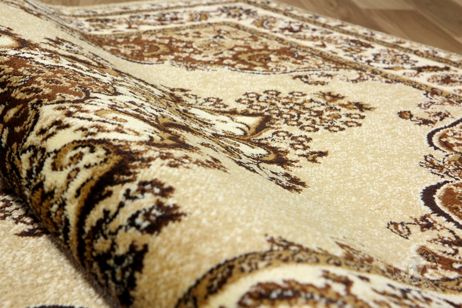 Kusový koberec Medailon 6985A Beige 9