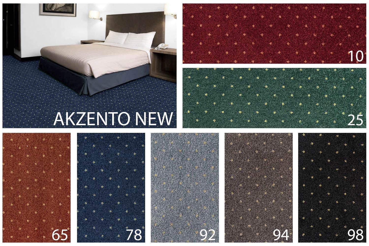 Metrážový koberec AKZENTO NEW 25 6