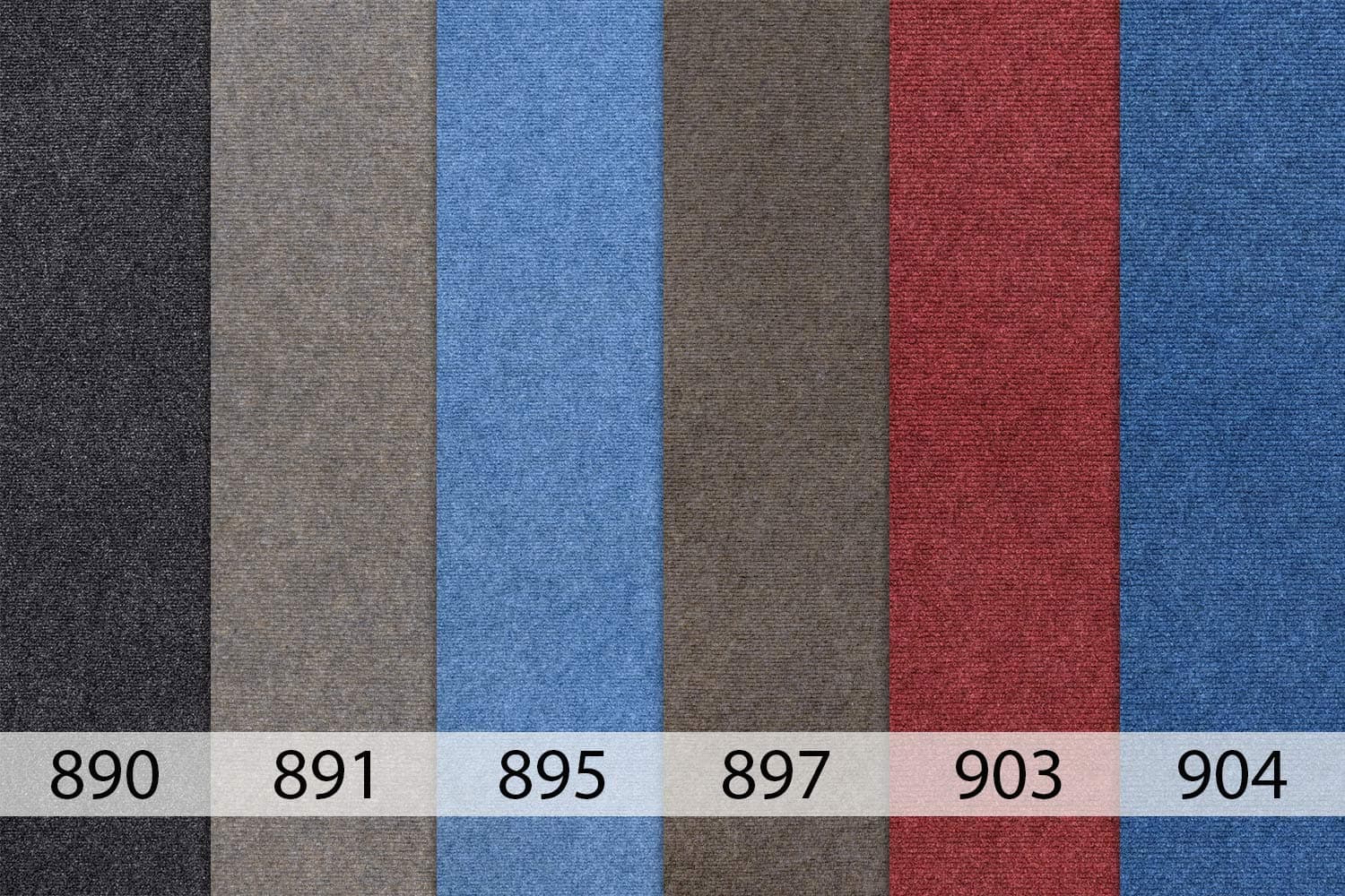 Metrážový koberec Budget 890 Antracit 7