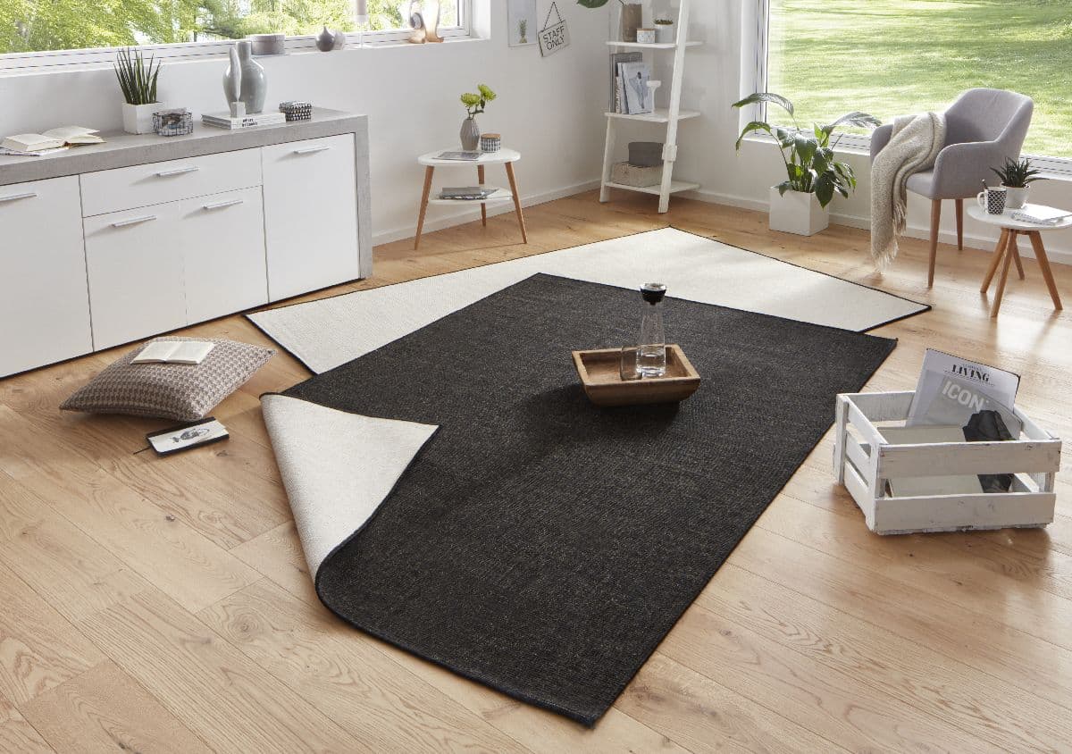 Kusový koberec Northrugs Twin 103096 Black 2