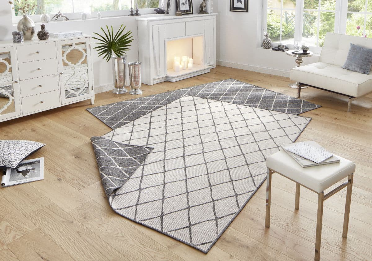 Kusový koberec Northrugs Twin 103118 Grey Cream 2