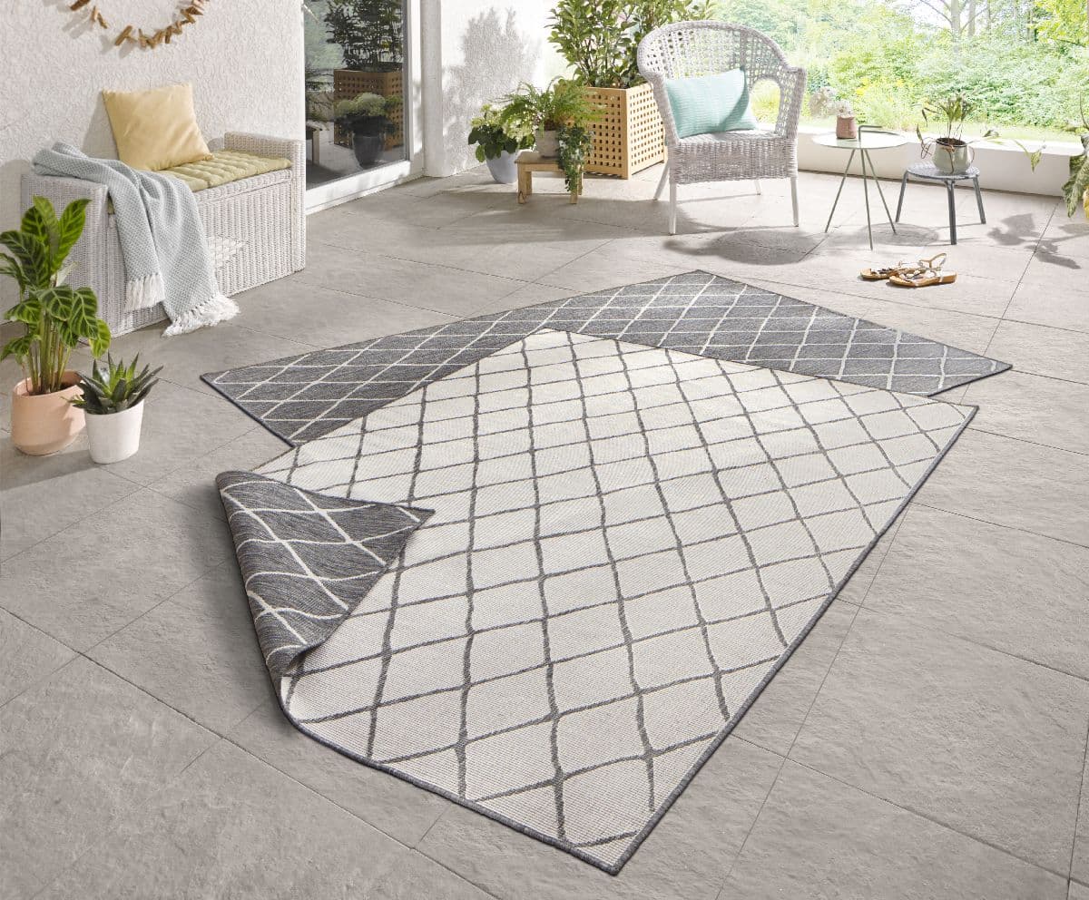 Kusový koberec Northrugs Twin 103118 Grey Cream 3
