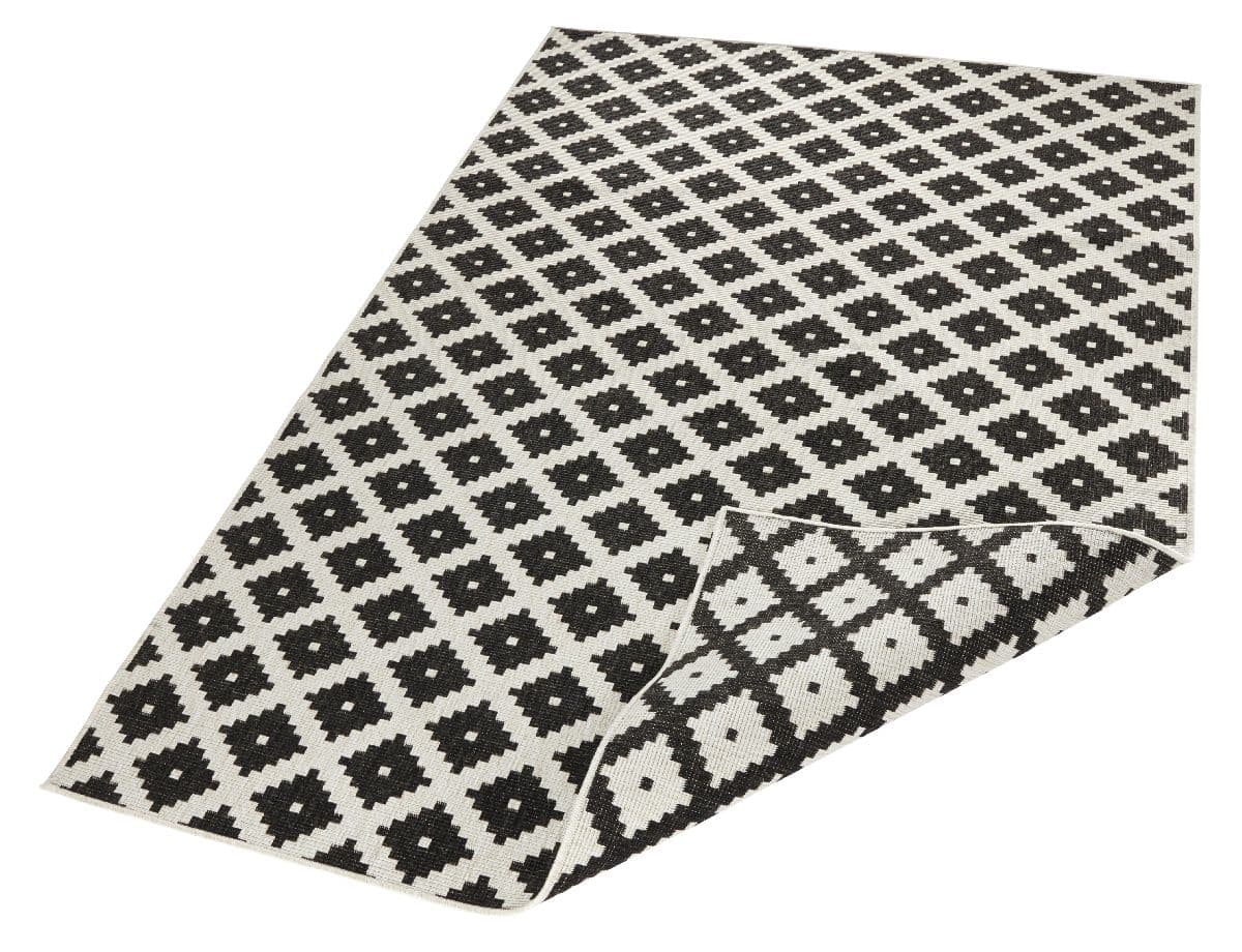 Kusový koberec Northrugs Twin 103124 Black Cream 7