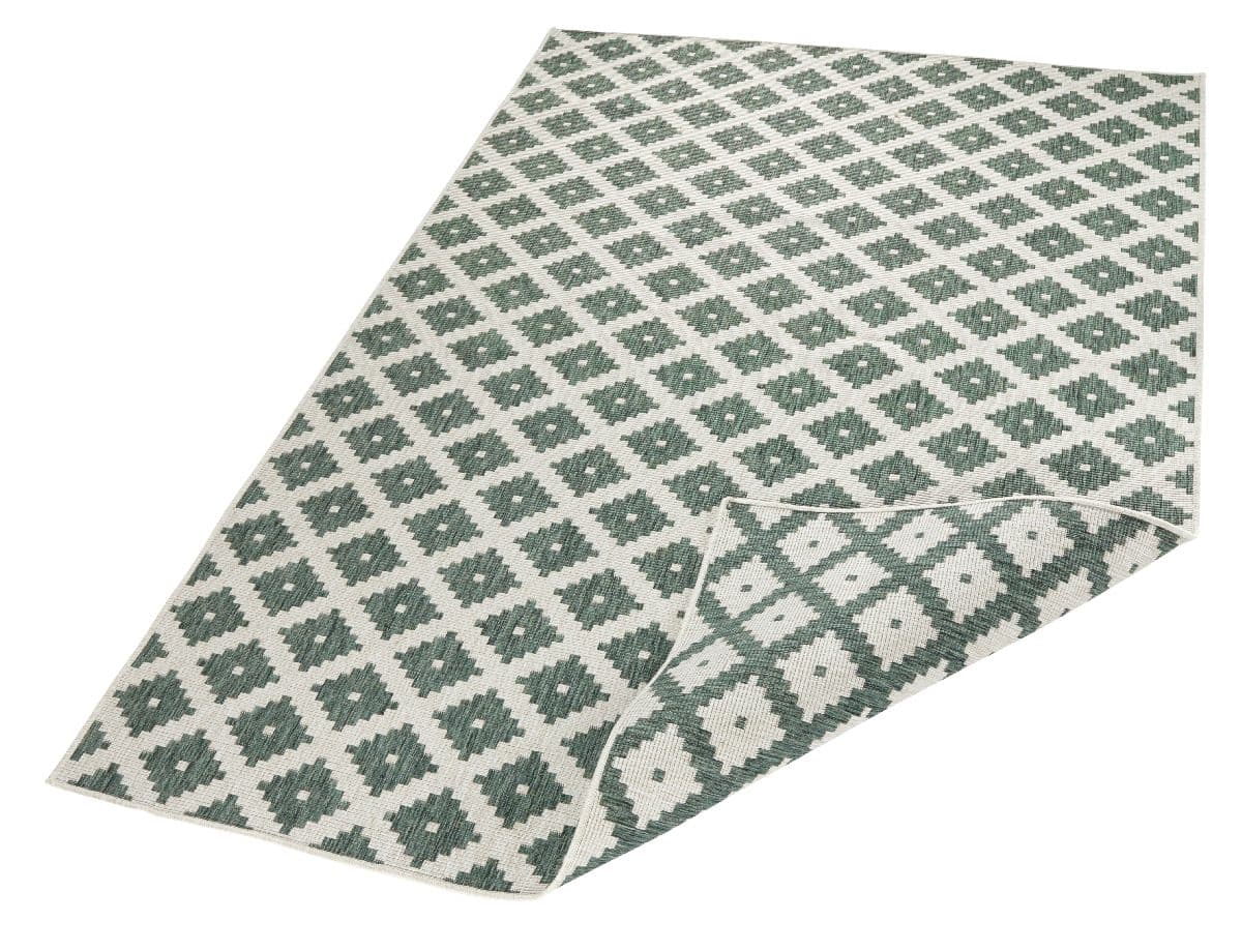 Kusový koberec Northrugs Twin 103125 Green Cream 7