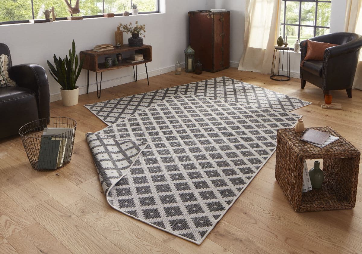Kusový koberec Northrugs Twin 103126 Grey Cream 3