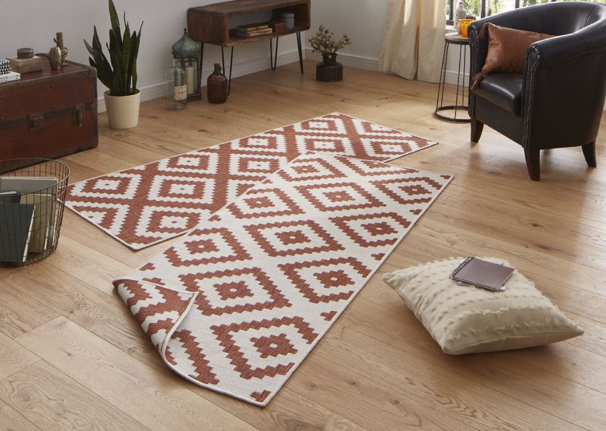 Kusový koberec Northrugs Twin 103130 Terra Cream 4