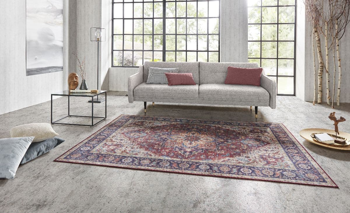 Kusový běhoun Nouristan Asmar 104000 Plum red 5