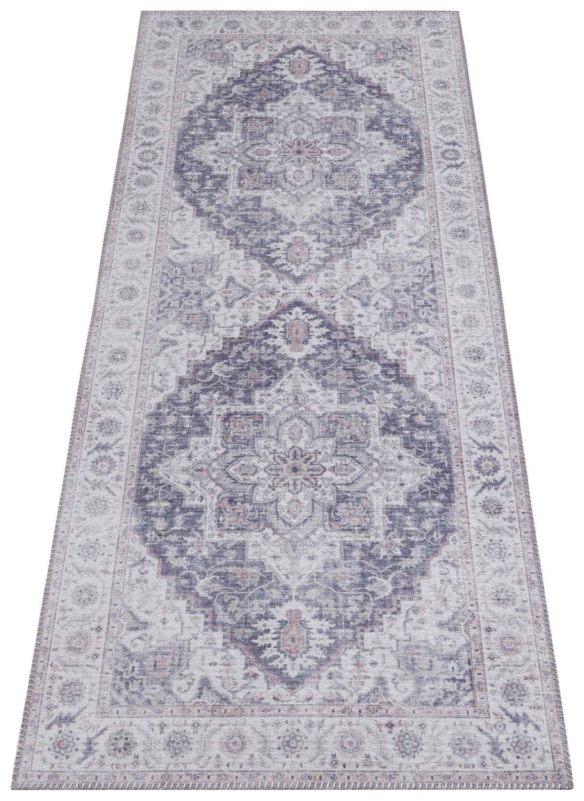 Kusový běhoun Nouristan Asmar 104003 Mauve pink 4