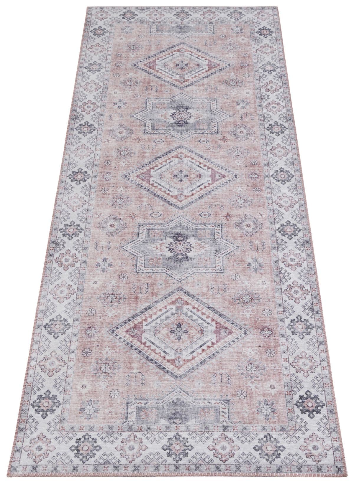 Kusový běhoun Nouristan Asmar 104009 Old pink 4