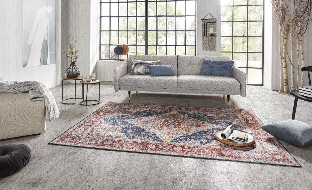 Kusový běhoun Nouristan Asmar 104017 Indigo blue 5