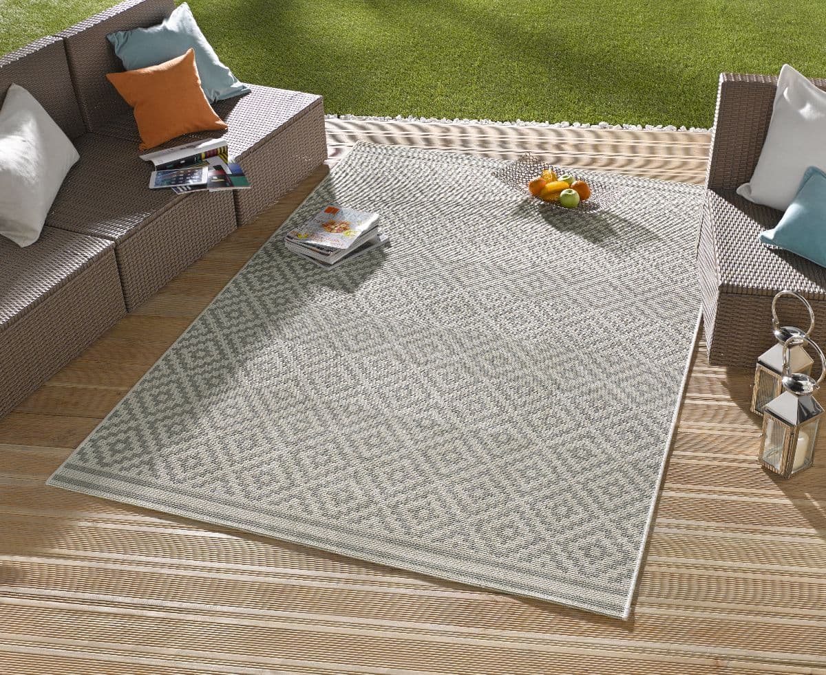 Kusový běhoun Northrugs Meadow 102467 Grey Cream 5