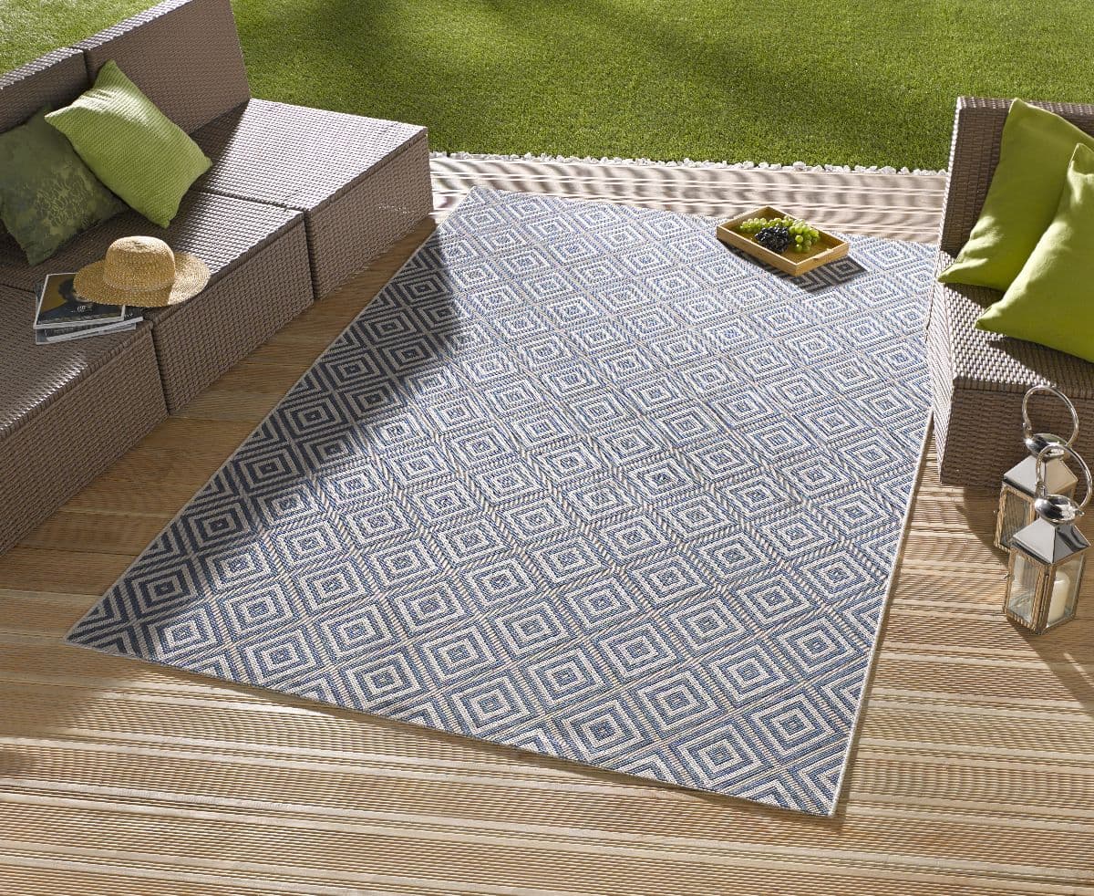 Kusový běhoun Northrugs Meadow 102468 Blue 5