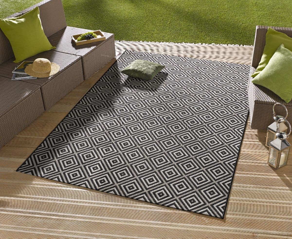 Kusový běhoun Northrugs Meadow 102470 Black 5