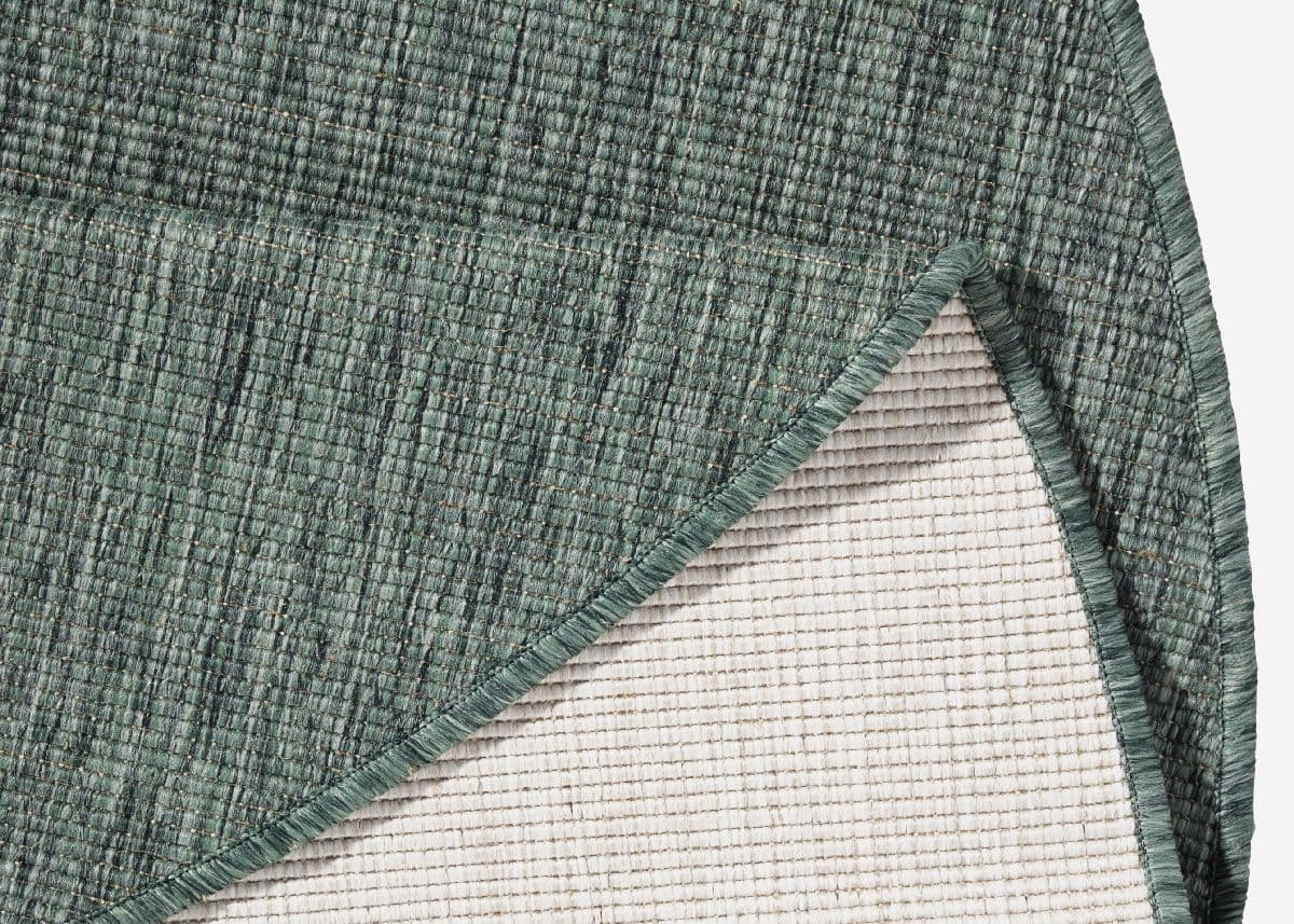 Kusový koberec Northrugs Twin 103095 Green kruh Ø 140 cm 5