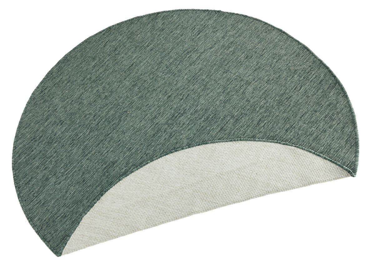 Kusový koberec Northrugs Twin 103095 Green kruh Ø 140 cm 3