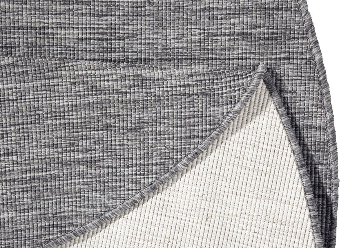 Kusový koberec Northrugs Twin 103097 Grey kruh Ø 140 cm 3