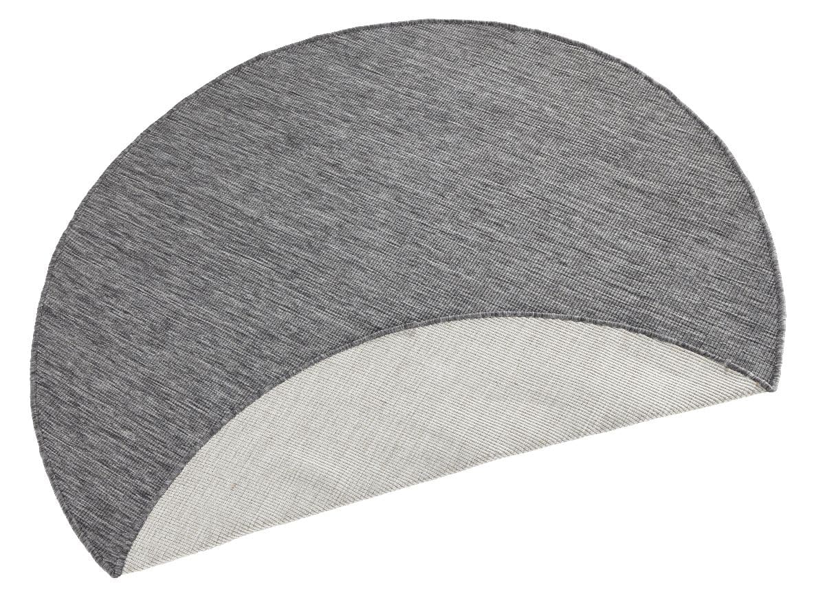 Kusový koberec Northrugs Twin 103097 Grey kruh Ø 140 cm 4