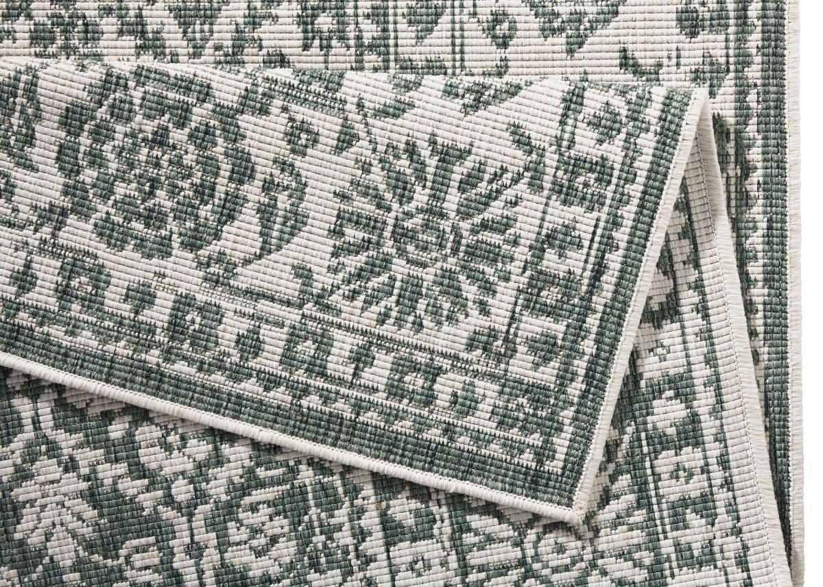 Kusový běhoun Northrugs Twin 103115 Green Cream 3