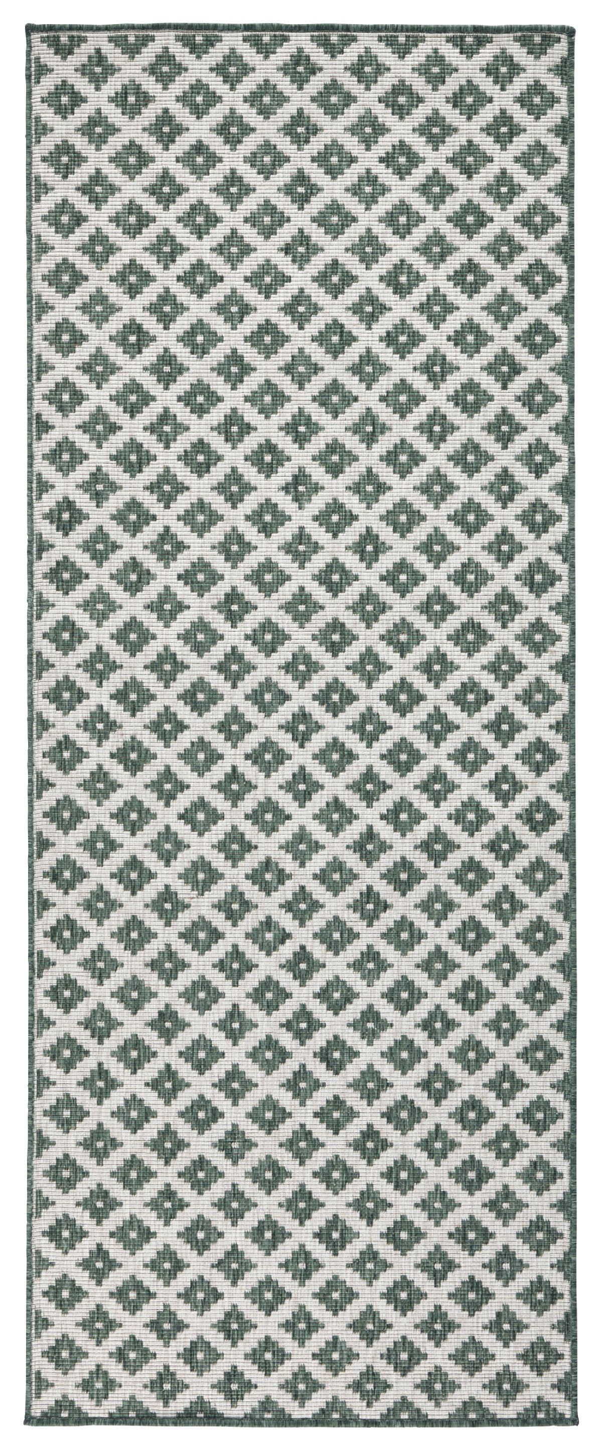 Kusový běhoun Northrugs Twin 103125 Green Cream 6