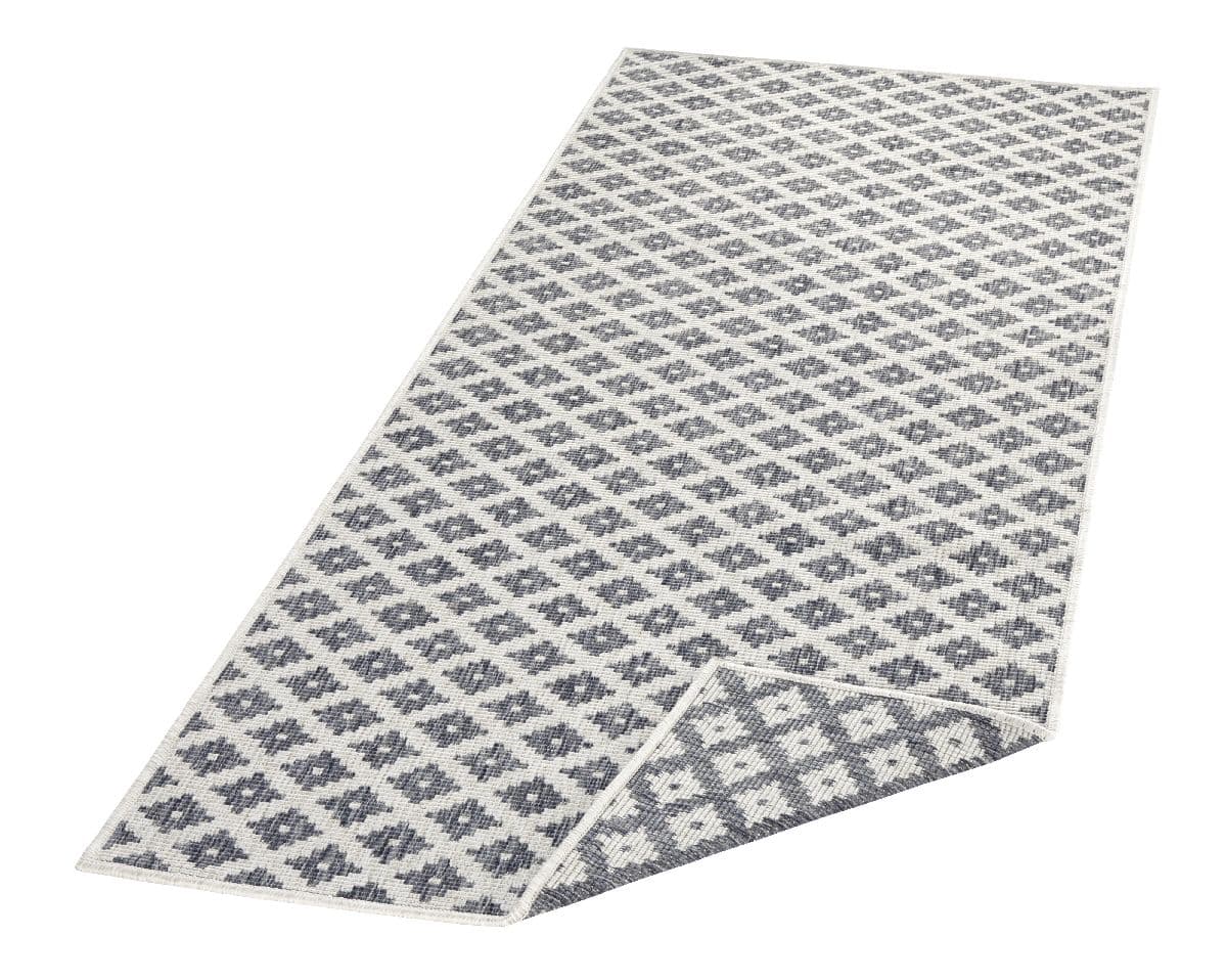 Kusový běhoun Northrugs Twin 103126 Grey Cream 5