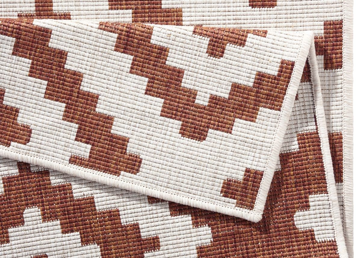 Kusový běhoun Northrugs Twin 103130 Terra Cream 5