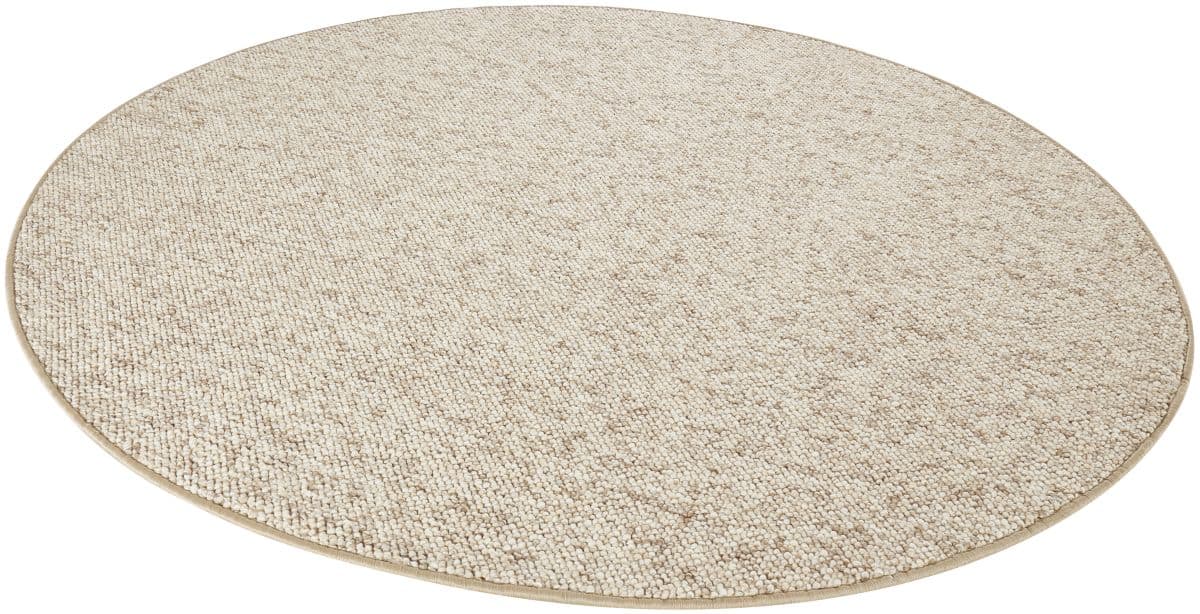 Kruhový kusový koberec Hanse Home BT Carpet Wolly 102842 Beige Brown Ø 133 cm 4