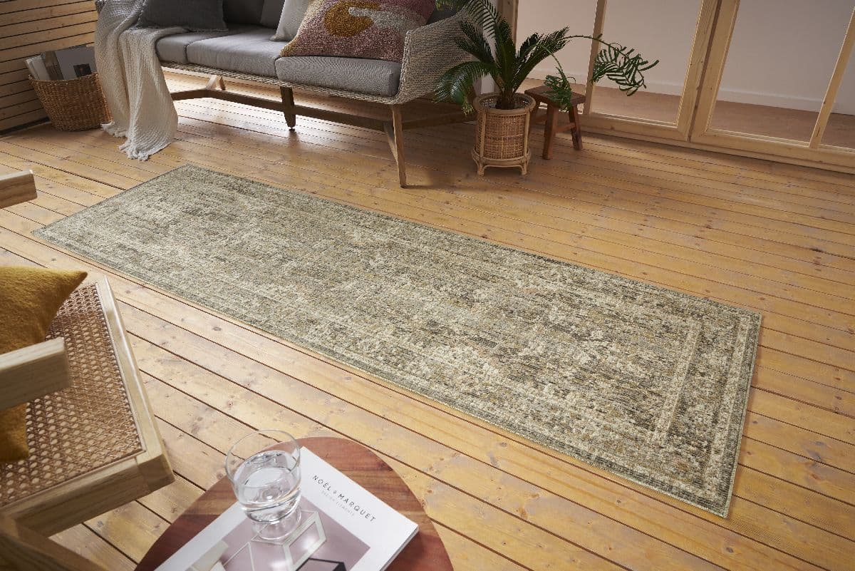 Kusový běhoun Nouristan Cairo 105592 Black Creme 2