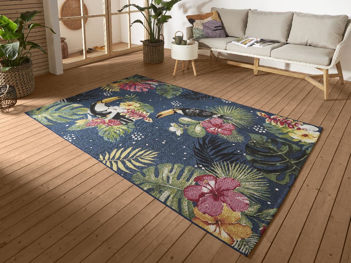 Kusový koberec Hanse Home Flair 105609 Tropical Blue 2