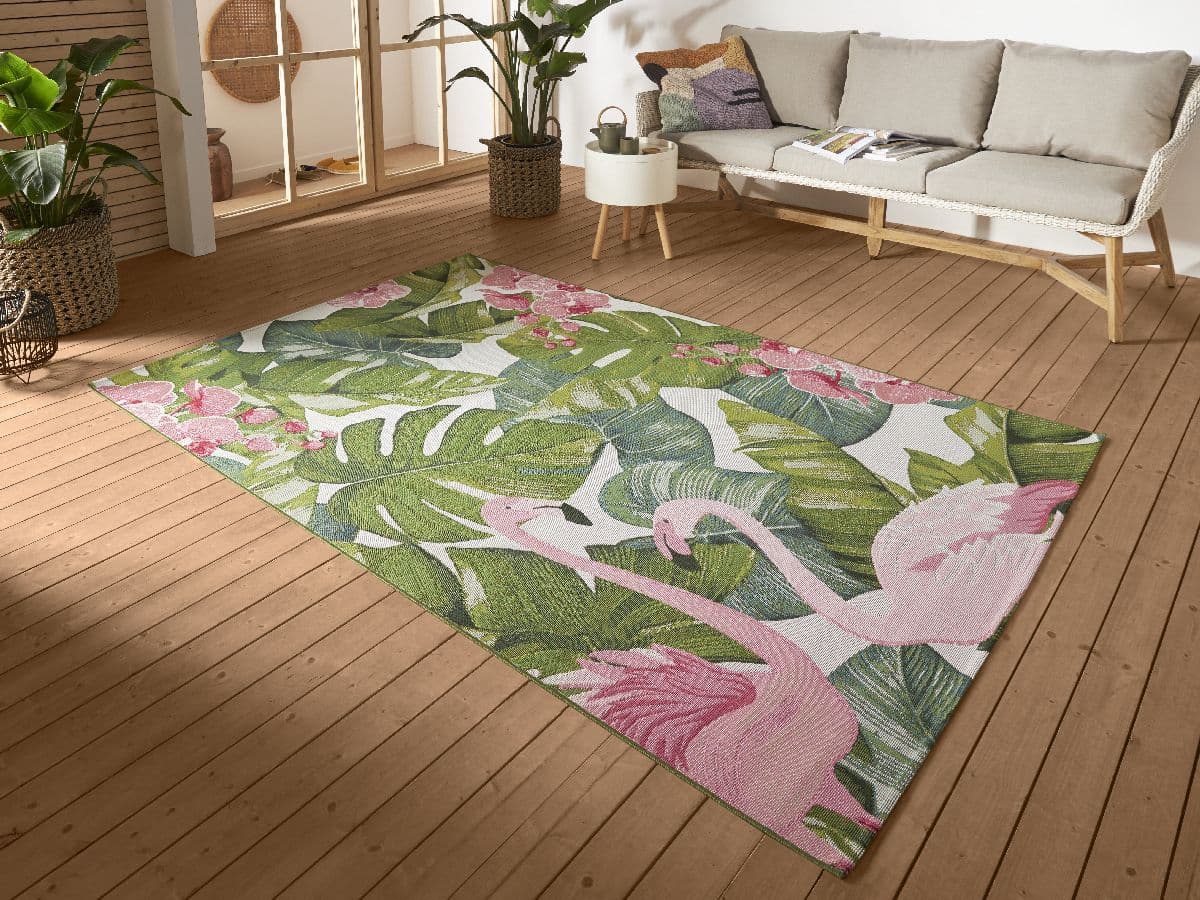 Kusový koberec Hanse Home Flair 105614 Tropical Flamingo 2