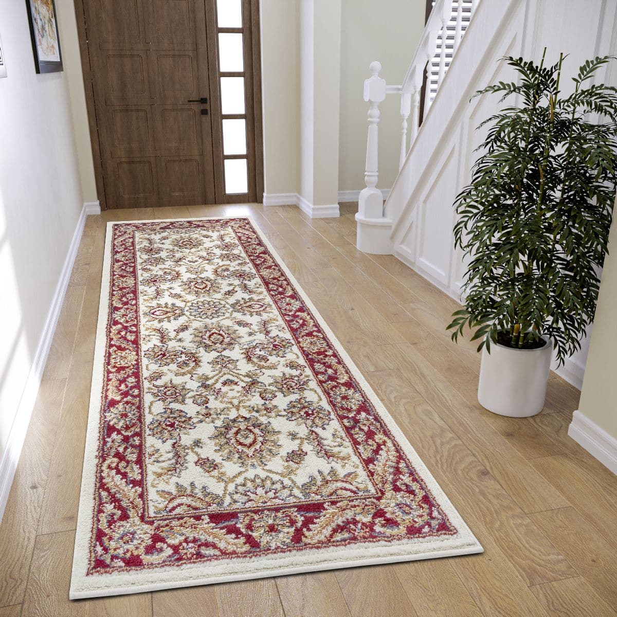 Kusový běhoun Hanse Home Luxor 105643 Reni Cream Red 2