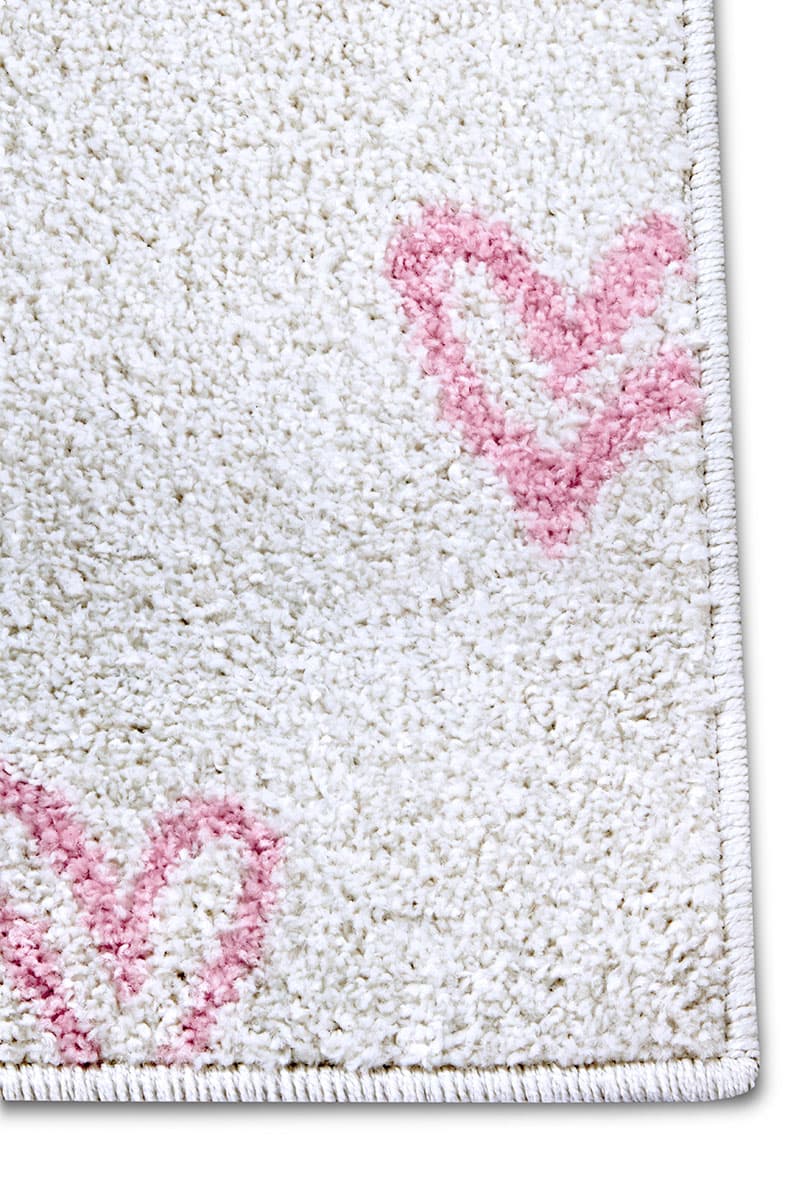 Dětský kusový koberec Hanse Home Adventures 105945 Hearts Rosa 6