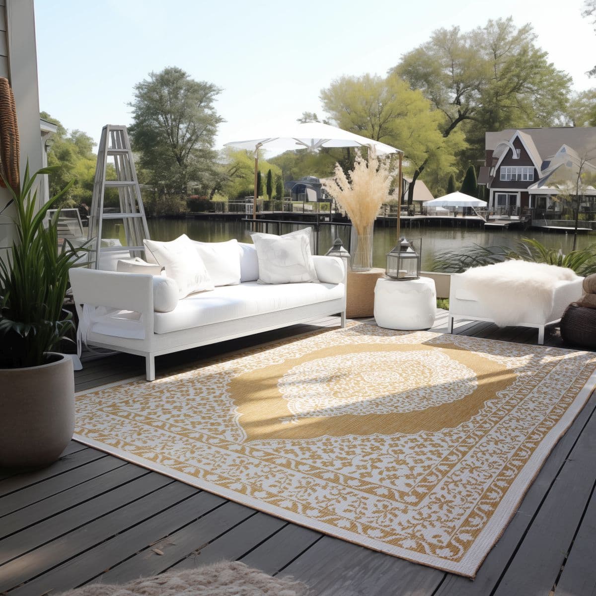 Kusový koberec Elle Decoration Gemini 106027 Ochre 5