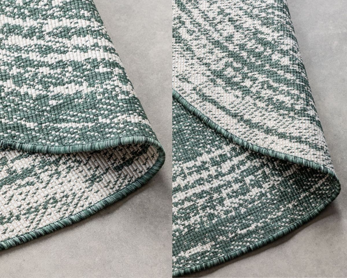 Kruhový kusový koberec Elle Decoration Gemini 106030 Green Ø 100 cm 6