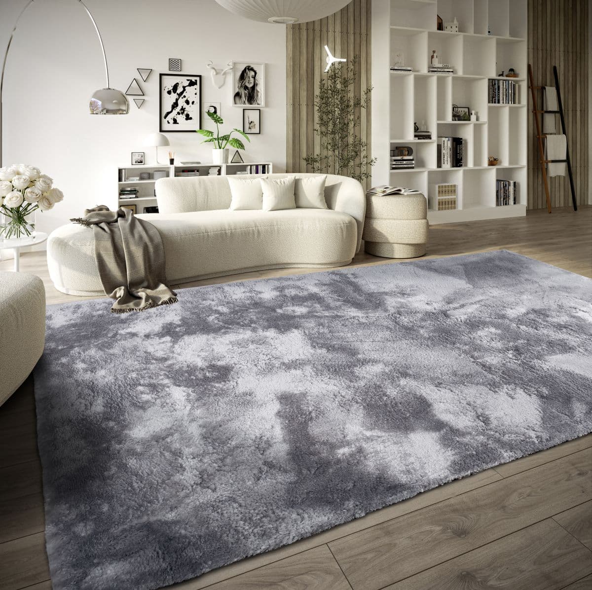 Kusový koberec Elle Decoration Cosy 106110 Silver 2
