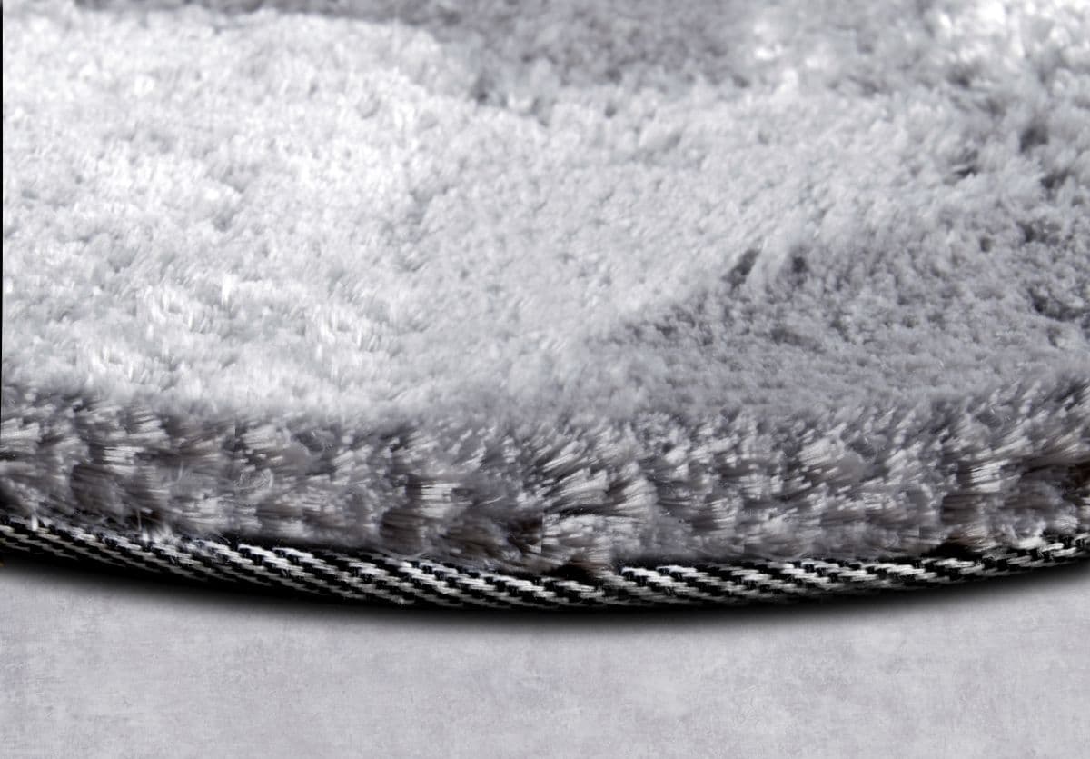 Kruhový kusový koberec Elle Decoration Cosy 106110 Silver Ø 160 cm 4