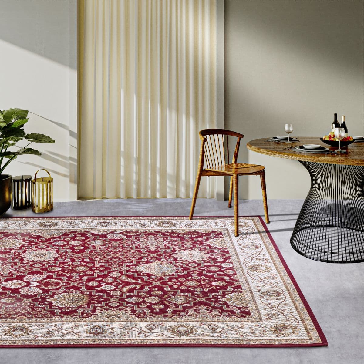 Kusový koberec Villeroy & Boch 1767 106057 Red Cream 2
