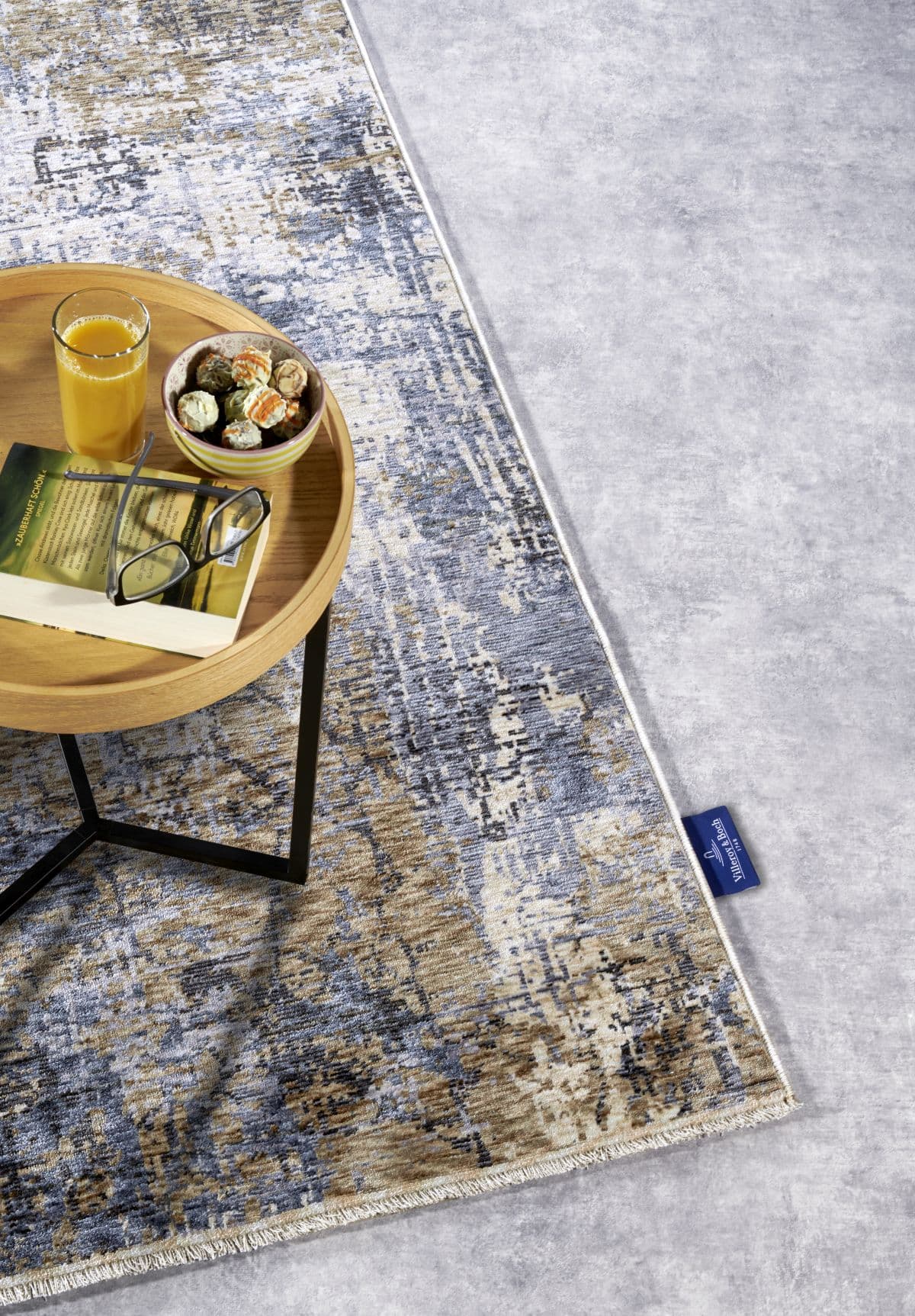 Kusový koberec Villeroy & Boch 1871 106132 Blue Cream 5