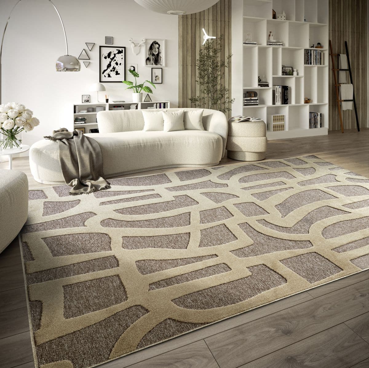 Kusový koberec Villeroy & Boch 1879 106142 Natural Grey Beige 2