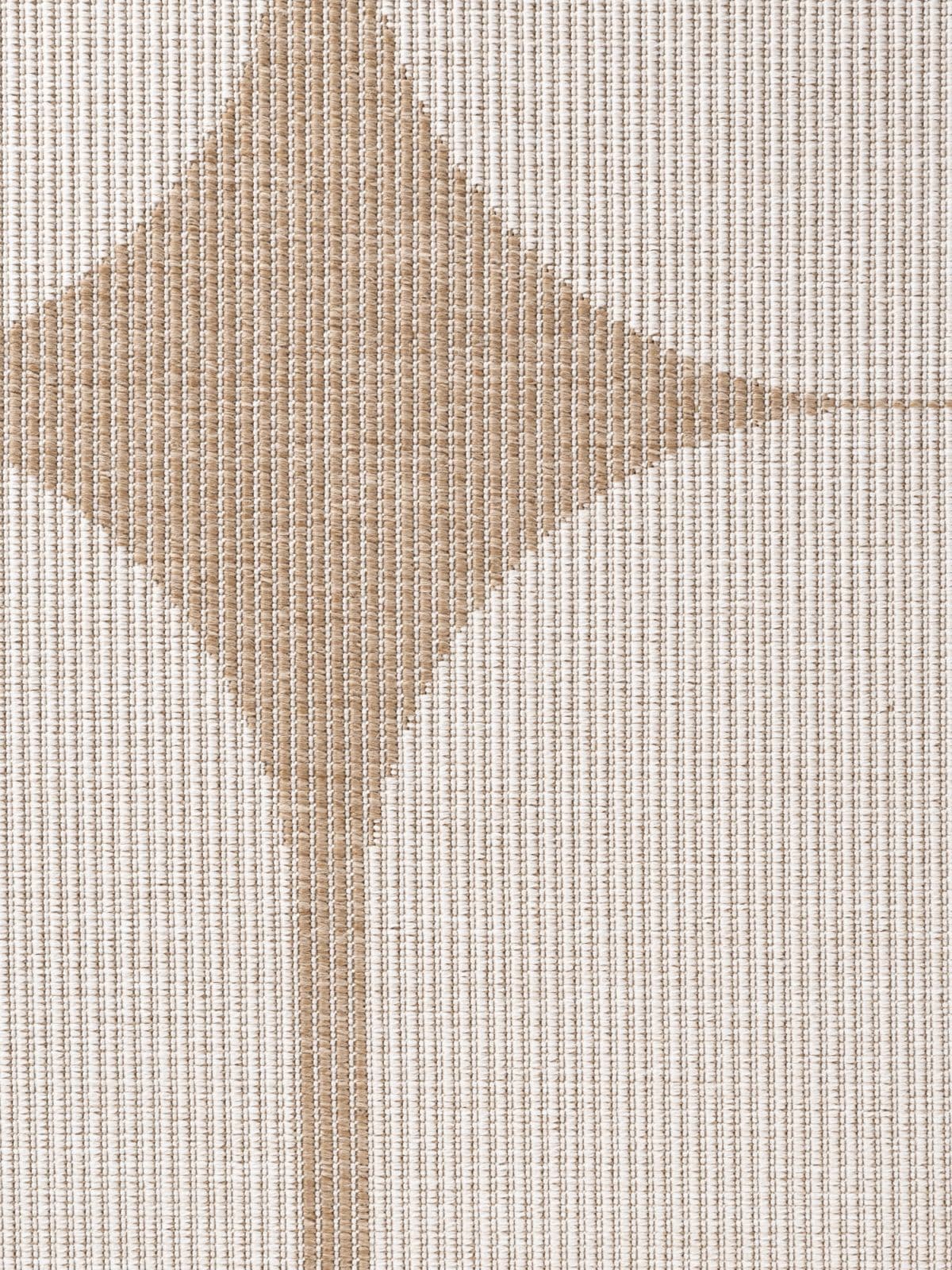Kusový běhoun Northrugs Duet 106245 Jute White 10