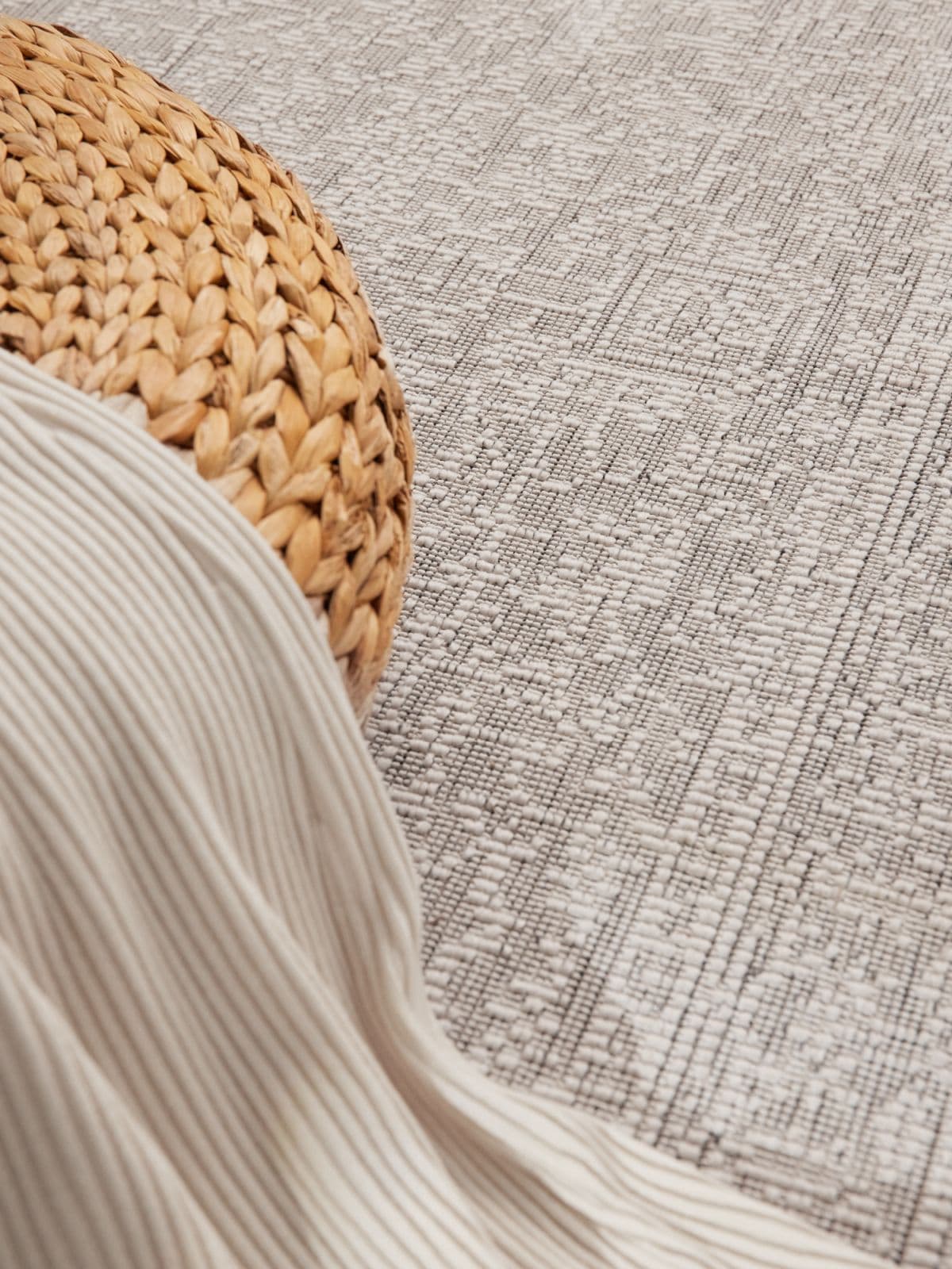Kusový běhoun Northrugs Duet 106249 White Grey 9