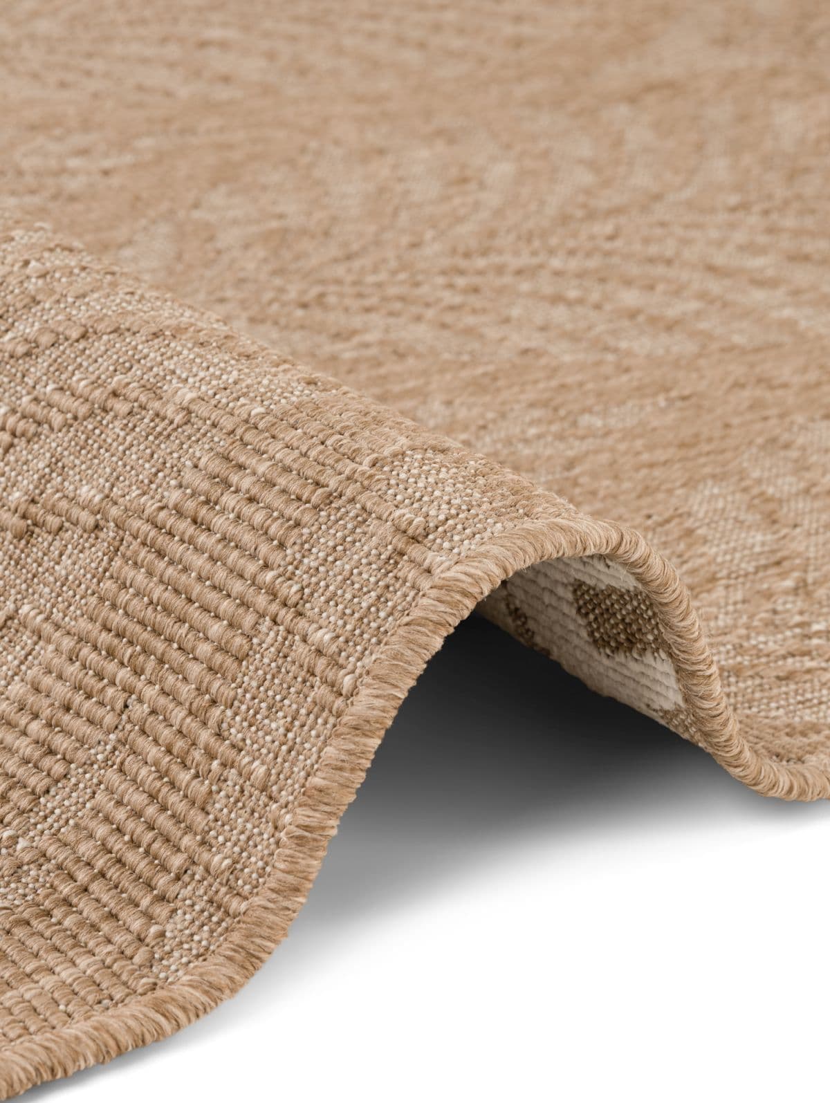 Kusový běhoun Northrugs Duet 106247 Jute White 7