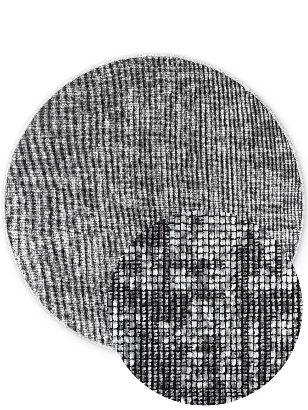 Kruhový kusový koberec Elle Decoration Brilliance 106310 Silver Grey Ø 160 cm 7